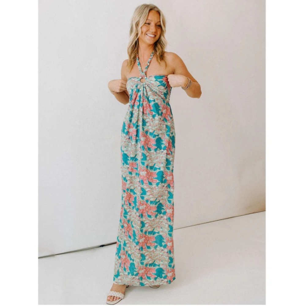 ALLISON Marita Maxi Dress L
